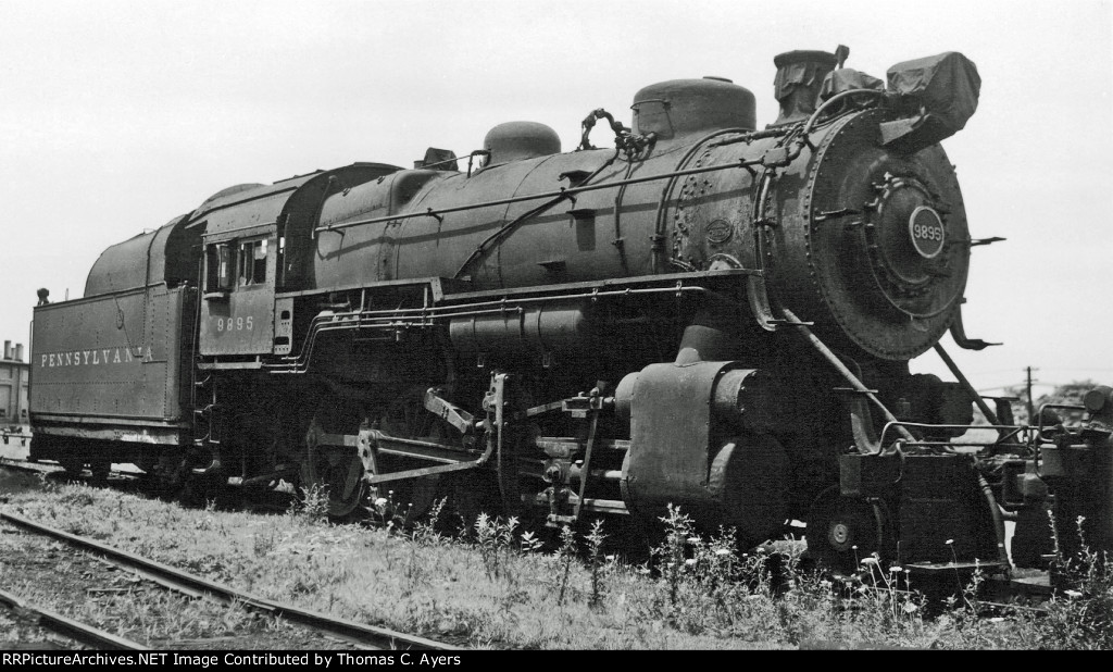 PRR 9895, H-10S, 1957